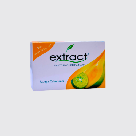 Extract Papaya Calamansi Soap 125g