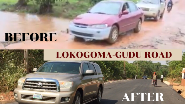 Lokogoma-Gudu Road Constructed By Prince Ebeano Supermarket