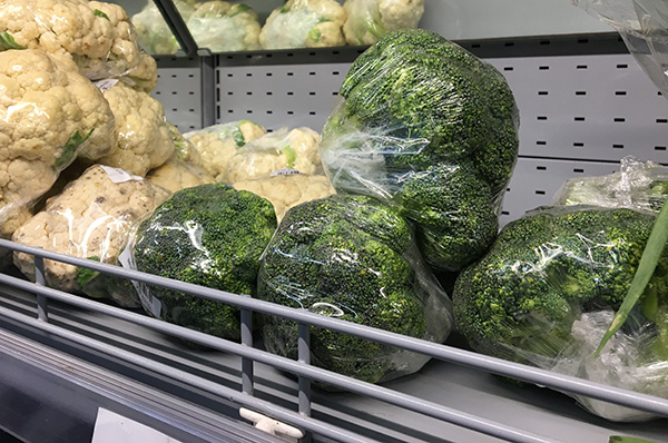 broccoli aids digestion. New Year diet tips