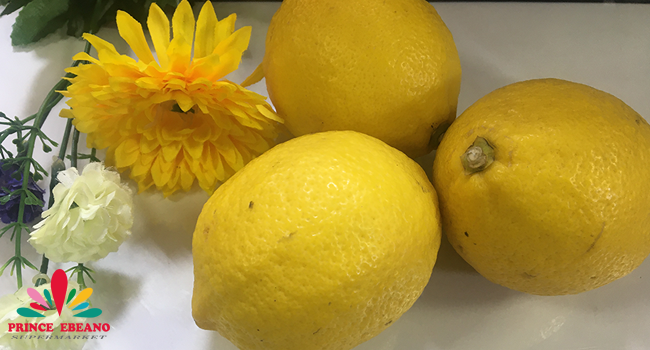 Health benefits of lemon fruits