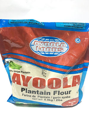 Ayoola Plantain Flour 0.9Kg