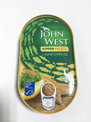 John West Kipper Fillets 160g