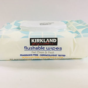 Kirkland Flushable Wipes
