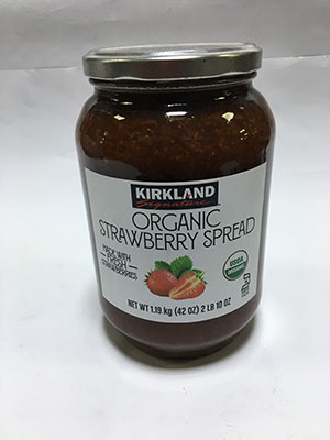 Kirkland Organic Strawberry Spread