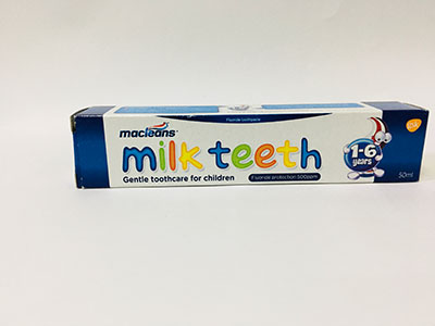 Macleans Milkteeth toothpaste