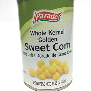 Parade Whole Kernel Sweet Corn 132g